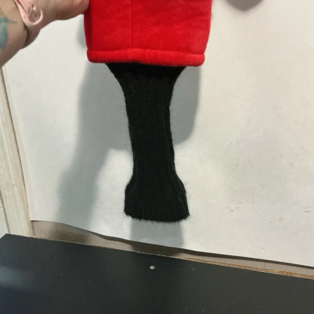 University of Georgia Bulldogs UGA Golf Head Cover Plush Mascot Red White Black